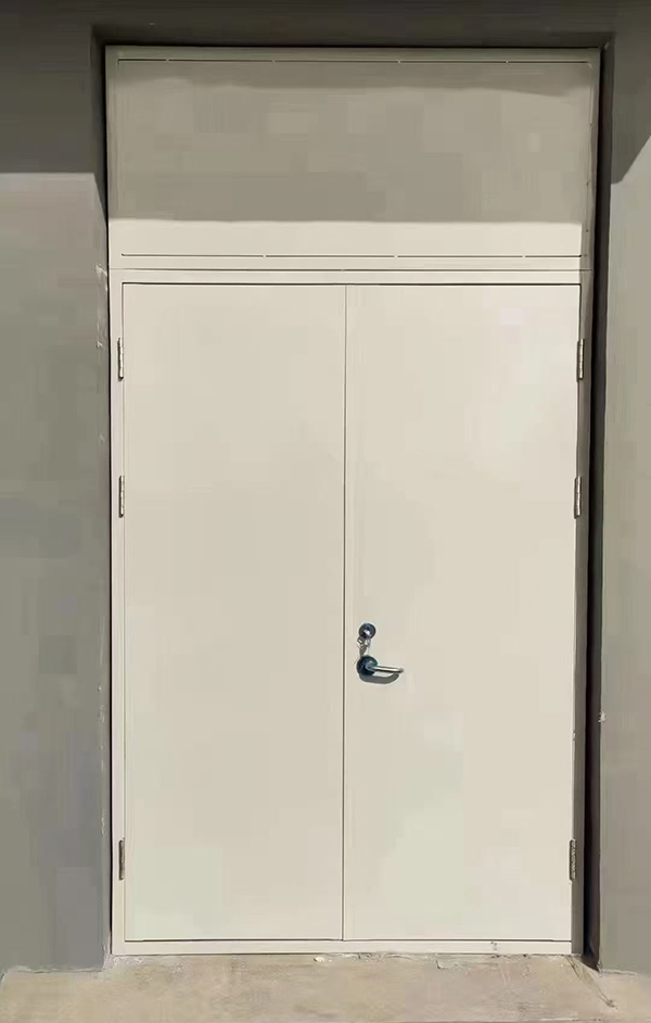 展览馆项目完成大跨度乌鲁木齐防火门安装