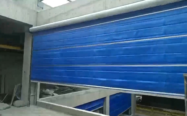 大型物流园区完成乌鲁木齐防火门整体安装工程